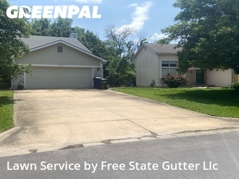Lawn Mowing Servicein Lawrence,66049,Lawn Cut by Free State Gutter Llc, work completed in Jun , 2026