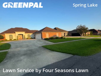 Lawn Cutting in Walker, 70785, Weed Trimming by Four Seasons Lawn , work completed in Dec , 2025