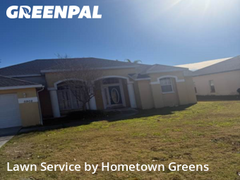 Grass Cutin Lakeland,33812,Yard Cutting by Hometown Greens , work completed in Feb , 2026