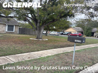 Lawn Cuttingin Converse,78109,Lawn Maintenance by Grutas Lawn Care Ogs, work completed in Dec , 2025
