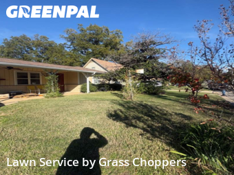 Lawn Cutin Denton,76209,Grass Cut by Grass Choppers , work completed in Nov , 2025
