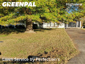 Yard Upkeep in Louisville, 40228, Lawn Management by Perfection's, work completed in Nov , 2025