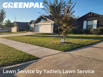 Lawn Cutin Norman,73069,Yard Cutting by Yadiels Lawn Service, work completed in Dec , 2025