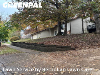 Lawn Servicein Ballwin,63021,Lawn Cutting by Bernulian Lawn Care, work completed in Dec , 2025