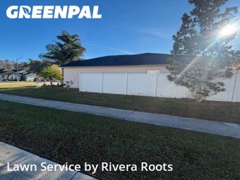 Backyard Mowing in Meadow Woods, 32824, Lawn Management by Rivera Roots, work completed in Dec , 2025