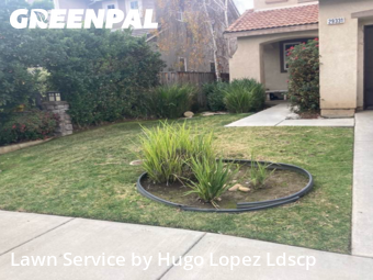 Work completed by grass-trimming-service-in-Menifee-CA