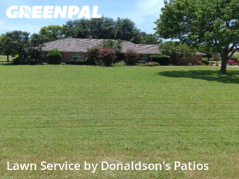 Turf Services in Sachse, 75048, Grass Care by Donaldson's Patios, work completed in Nov , 2025