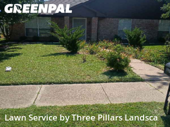Lawn Upkeep in Sachse, 75048, Weed Trimming by Three Pillars Landsca, work completed in Nov , 2025