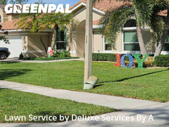 Lawn Cuttingin Plantation,33322,Lawn Cut by Deluxe Services By A, work completed in Jan , 2026