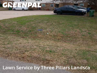 Lawn Mowin Grapevine,76051,Yard Mowing by Three Pillars Landsca, work completed in Jan , 2026