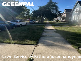 Lawn Servicein Elgin,60123,Lawn Cut by Fatherandsonhandyman, work completed in Nov , 2025