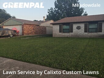 Grass Cutin Mesquite,75150,Lawn Cut by Calixto Custom Lawns, work completed in Jun , 2026