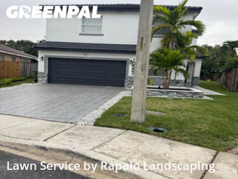 Modern Landscaping In Pembroke Pines,33025,Landscaping by Rapalo Landscaping, work completed in Jan , 2026