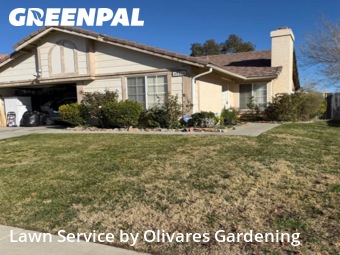 Lawn Cuttingin Lancaster,93535,Lawn Service by Olivares Gardening , work completed in Jan , 2026