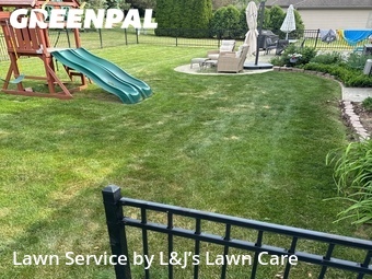 Lawn Maintenancein Franklin,53132,Grass Cut by L&J’s Lawn Care , work completed in Jun , 2026