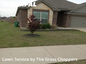 Lawn Servicein Denton,76207,Lawn Service by The Grass Choppers, work completed in Jun , 2026
