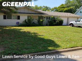Grass Cutin Hurst,76053,Grass Cut by Good Guys Lawn & Fen, work completed in Nov , 2025