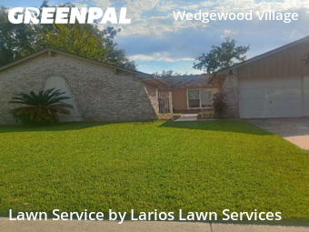 Lawn Cuttingin Friendswood,77546,Grass Cutting by Larios Lawn Services, work completed in Jan , 2026