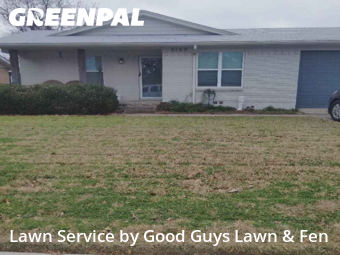 Lawn Servicein White Settlement,76108,Yard Mowing by Good Guys Lawn & Fen, work completed in Jun , 2026