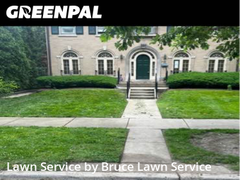Lawn Servicein Oak Park,60302,Yard Cutting by Bruce Lawn Service, work completed in Dec , 2025
