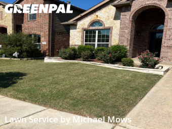 Grass Cutin Denton,76210,Lawn Care Service by Michael Mows, work completed in Jan , 2026