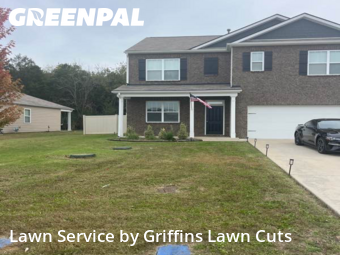 Yard Cuttingin Murfreesboro,37129,Lawn Maintenance by Griffins Lawn Cuts, work completed in Dec , 2025