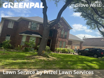 Lawn Servicein Stafford,77477,Yard Mowing by Prizel Lawn Services, work completed in Dec , 2025