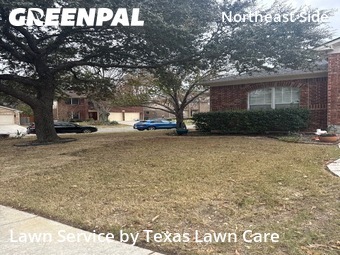 Lawn Carein Schertz,78154,Lawn Mowing Service by Texas Lawn Care Serv, work completed in Feb , 2026