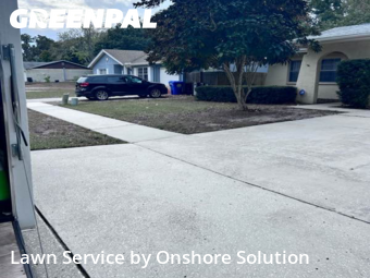Lawn Mowin Palm Harbor,34683,Yard Mowing by Onshore Solution, work completed in Feb , 2026