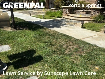 Lawn mowing work completed in Irvine, CA