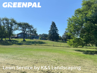 Yard Mowingin Orland Park,60467,Lawn Maintenance by K&S Landscaping, work completed in Dec , 2025