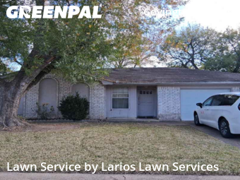 Lawn Mowing Servicein Sugar Land,77498,Grass Cut by Larios Lawn Services, work completed in Dec , 2025