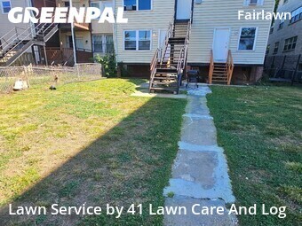 Lawn mowed in Washington, 20020