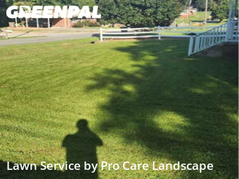 Lawn Mowin Kannapolis,28081,Yard Cutting by Pro Care Landscape , work completed in Oct , 2025