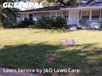 Lawn Care Servicein Midwest City,73110,Yard Cutting by J&D Lawn Care , work completed in Nov , 2025