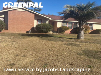 Yard Upkeep in Columbia, 29223, Front Yard Mowing by Jacobs Landscaping, work completed in Dec , 2025