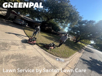 Lawn Care Servicein Hurst,76054,Lawn Mowing by Santos Lawn Care , work completed in Dec , 2025