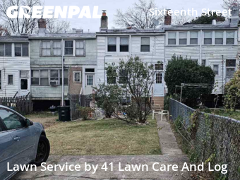 Yard Services in Washington, 20011, Grass Cutting by 41 Lawn Care And Log, work completed in Nov , 2025