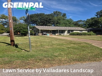Lawn Care Servicein Conroe,77301,Yard Mowing by Valladares Landscap, work completed in Dec , 2025