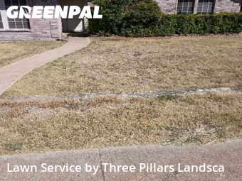 Lawn Services in Cedar Hill, 75104, Lawn Mowing by Three Pillars Landsca, work completed in Nov , 2025
