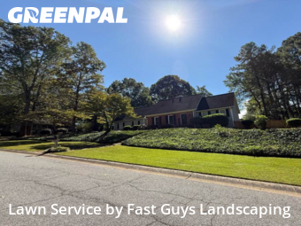 Yard Work in Woodstock, 30066, Yard Cutting by Fast Guys Landscaping, work completed in Oct , 2025