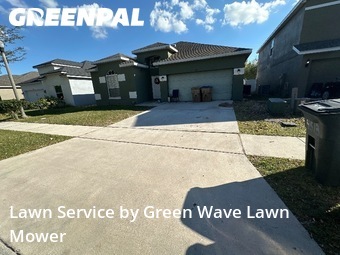 Yard Cuttingin Kissimmee,34746,Yard Mowing by Green Wave Lawn Mower, work completed in Nov , 2025