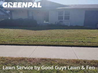 Yard Cuttingin White Settlement,76108,Yard Cutting by Good Guys Lawn & Fen, work completed in Jul , 2026