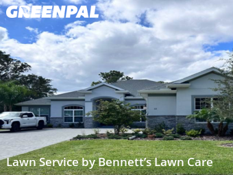 Turf Services in Palm Coast, 32137, Yard Management by Bennett’s Lawn Care , work completed in Nov , 2025