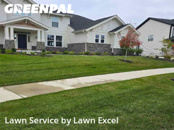 Yard Maintenance in Zionsville, 46077, Lawn Services by Lawn Excel, work completed in Oct , 2025