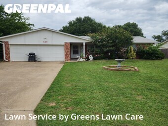 Lawn mowed in Jenks, 74037