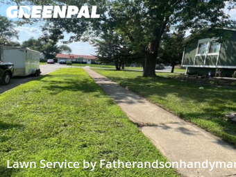 Mowing Services in Hanover Park, 60133, Lawn Services by Fatherandsonhandyman, work completed in Nov , 2025