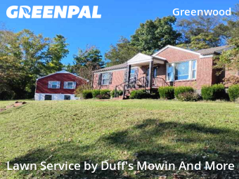 Yard Cuttingin Clarksville,37040,Lawn Service by Duff's Mowin And More, work completed in Oct , 2025