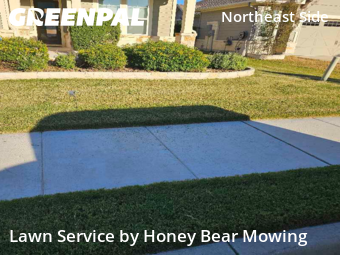 Lawn Maintenancein Schertz,78154,Lawn Care by Honey Bear Mowing, work completed in Feb , 2026
