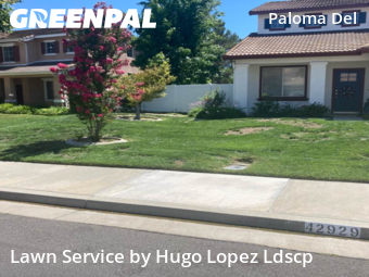 Work completed by grass-trimming-service-in-Temecula-CA